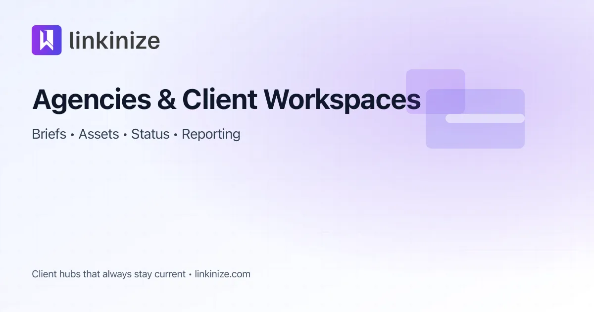 Agencies & Client Workspaces