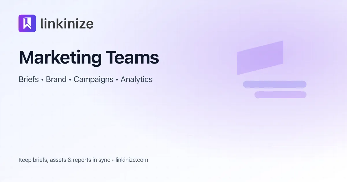 Marketing Teams
