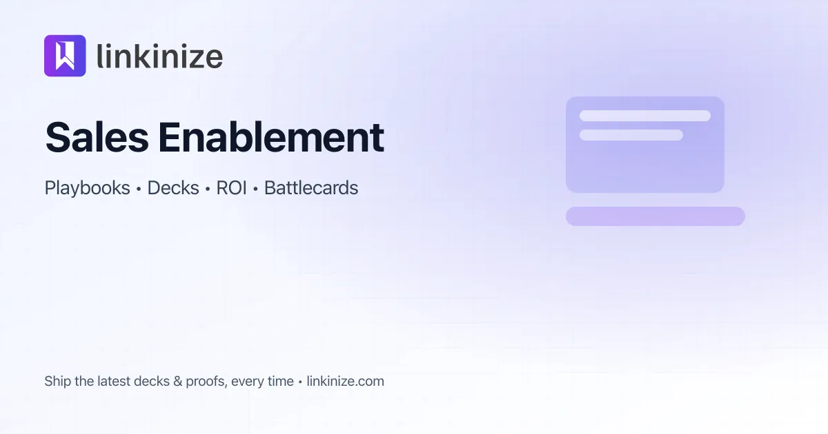 Sales Enablement